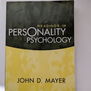 Readings in Personality Psychology Book
